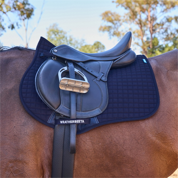2025 Weatherbeeta Prime Air-Tec All Purpose Saddle Pad 1028249 - Navy